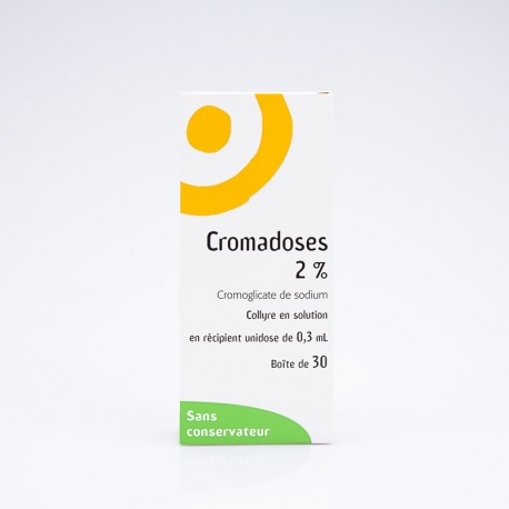 CROMADOSES 2% 30 unidoses (Cromoglicate de Sodium)