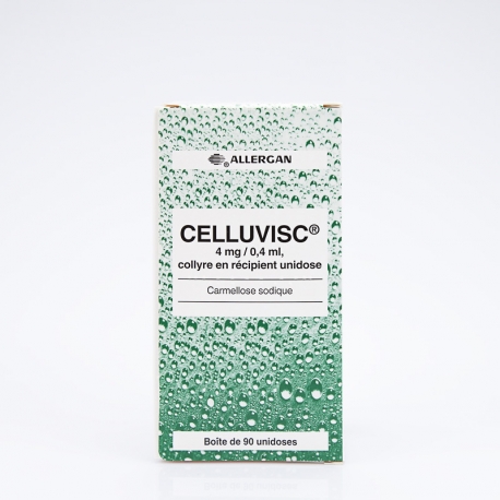 CELLUVISC 4mg/0,4ml 90 unidoses (Carmellose sodique)