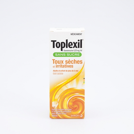 TOPLEXIL sirop sans sucre (Oxomémazine)