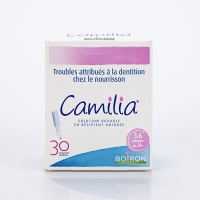 CAMILIA solution buvable 30 unidoses (Chamomilla vulgaris,Phytolacca decandra, Rheum)