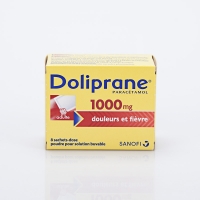 DOLIPRANE 1000mg 8 sachets (Paracétamol)