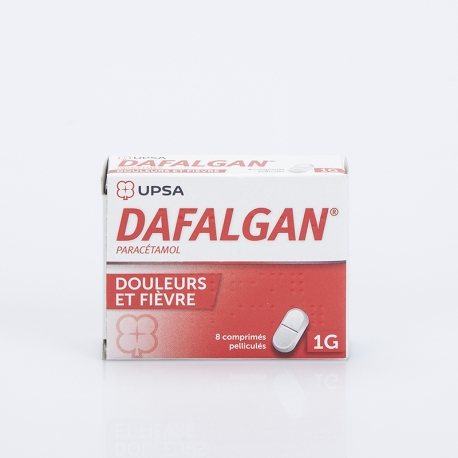 DAFALGAN 1g 8 cp (Paracétamol)