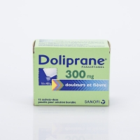 DOLIPRANE 300mg  bte 12 sachets  (Paracétamol)