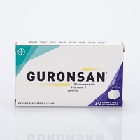 GURONSAN 30 cp eff (Glucuronamide,Vitamine C, Caféine)