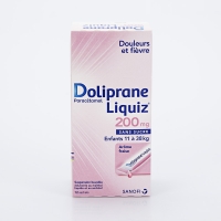 DOLIPRANE LIQUIZ 200mg 12 sachets  (Paracétamol)