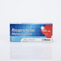 IBUPROFENE Mylan conseil 400mg boite 12 cp (Ibuprofène)