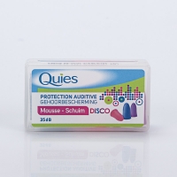 QUIES Protection auditive mousse 3 paires disco.