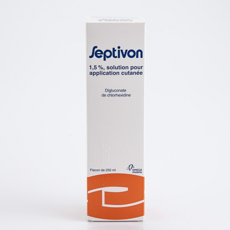 SEPTIVON 1.5% solution pour application cutanée