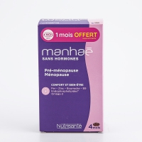 NUTRISANTE Manhaé 120 Capsules 4 mois dont 1 mois OFFERT