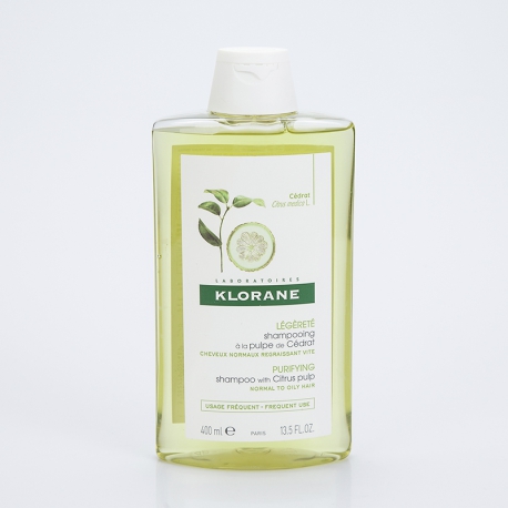KLORANE Shampooing à la pulpe de Cédrat 400ml