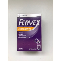 FERVEX Adulte 8 sachets (Paracétamol,Vitamine C,Phéniramine)