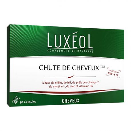 LUXEOL Chute de Cheveux 30 Capsules