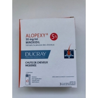 ALOPEXY Ducray 5% 3 flacons 60ml (Minoxidil)