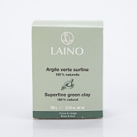 LAINO Argile Verte Surfine 100% naturelle 300g