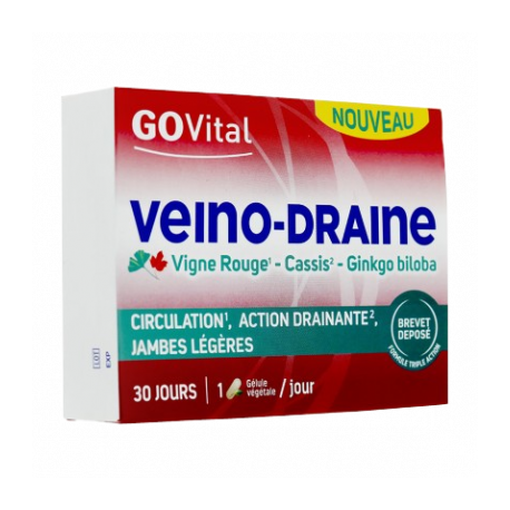 GOVITAL Veino-Draine 30 gélules