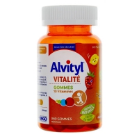 ALVITYL Vitalité Gommes 10 Vitamines 60 Gommes