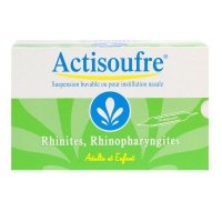 ACTISOUFRE Suspension Buvable ou Instillation Nasale 30 Ampoules de 10 ml