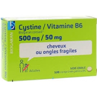 CYSTINE/VITAMINE B6 120 cp Biog (Cystine/Vit B6)