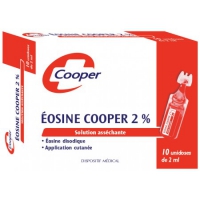 EOSINE Cooper 2% Solution 10 unidoses de 2 ml