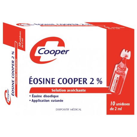 EOSINE Cooper 2% Solution 10 unidoses de 2 ml