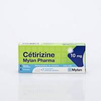CETIRIZINE Mylan 10 mg (cétirizine)  7 comprimés