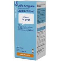ALFA AMYLASE Biogaran sirop 200 ml (Alfa-amylase)