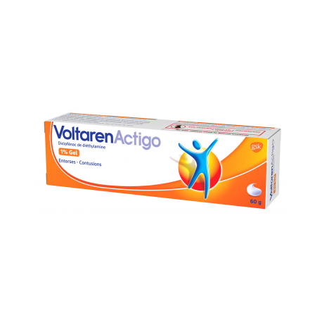 VoltarenActigo 1% Gel (Diclofénac de diéthylamine) 60g