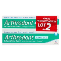 ARTHRODONT Protect Gel Dentifrice Fluoré  2x75 ml