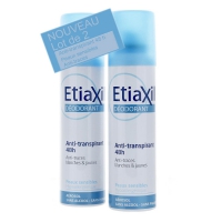 ETIAXIL Déodorant Spray Anti-transpirant 48h 2x150 ml