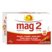 Mag 2 ( magnésium 122mg ) 30 Ampoules