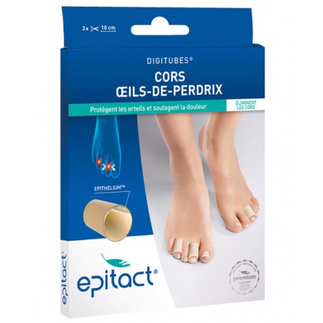 Epitact Digitubes Cors et Oeils de Perdrix Taille L