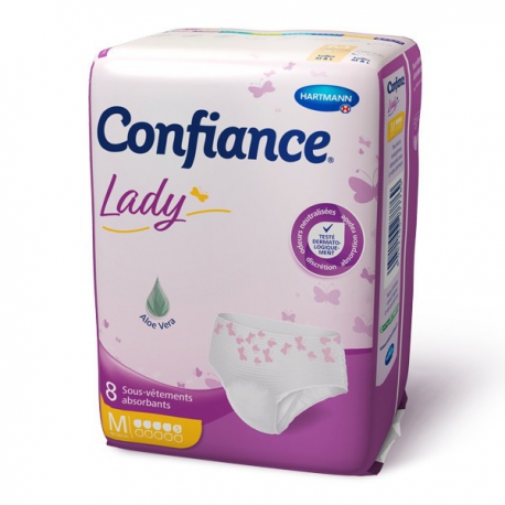 Confiance Lady Absorption 5 Taille M 8 Sous-vêtements