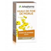 Arkogélules Huile de Foie de Morue 60 gélules