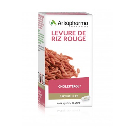 Arkogélules Levure de Riz Rouge " Cholestérol"  45 gélules