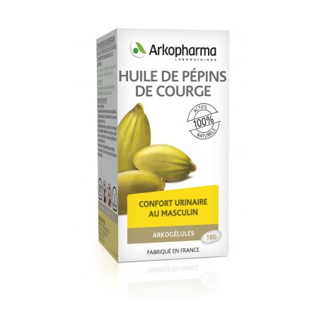 Argélules Huile de Pépins de Courges 60 gélules