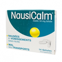 NausiCalm Nausées et Vomissements Adulte 14 gélules