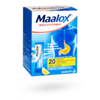 Maalox Maux d'Estomac Goût Citron 20 sachets