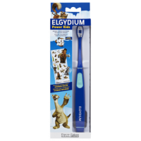 ELGYDIUM Power Kids Brosse à Dents Electrique L'Age de Glace + 4 ans Bleu