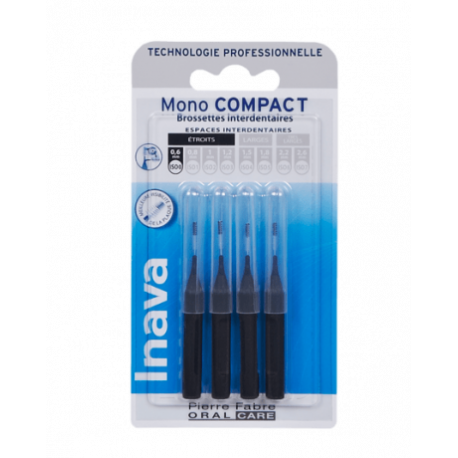 INAVA Mono COMPACT Brossettes Interdentaires Etroits 0.6 mm