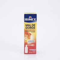 Humex Mal de Gorge Collutoire (Lidocaïne 0.30g) S/S Citron 35 ml