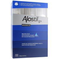 ALOSTIL 5% 3 flacons de mousse (Minoxidil)