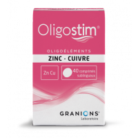 Granions Oligostim Zinc - Cuivre 40 cps