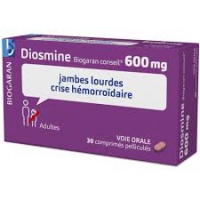 DIOSMINE 600mg 30 cp Biogaran (Diosmine)