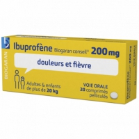 Ibuprofène 200mg boite 20 cp (Ibuprofène)