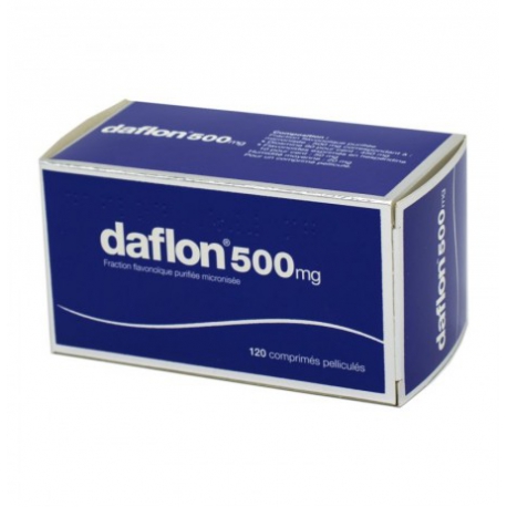 DAFLON 500mg 60 cp ( Fraction flavonoïque purifiée)