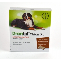 BAYER Drontal Chien  XL  2 comprimés