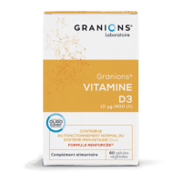 Granions Vitamine D3 400 UI 60 gélules