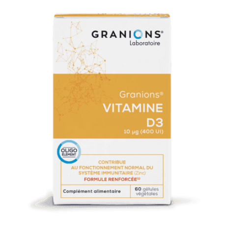Granions Vitamine D3 60 gélules