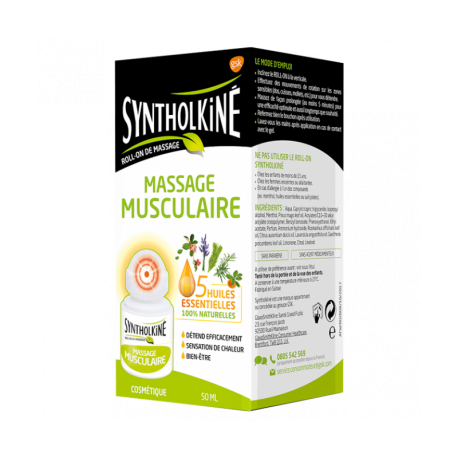 SYNTHOLKINE Roll-on Massage Musculaire 50 ml