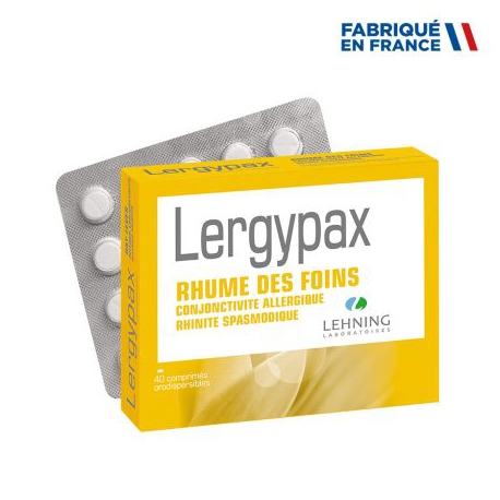 LEHNING Lergypax Rhume des Foins 40 cps orodispersibles